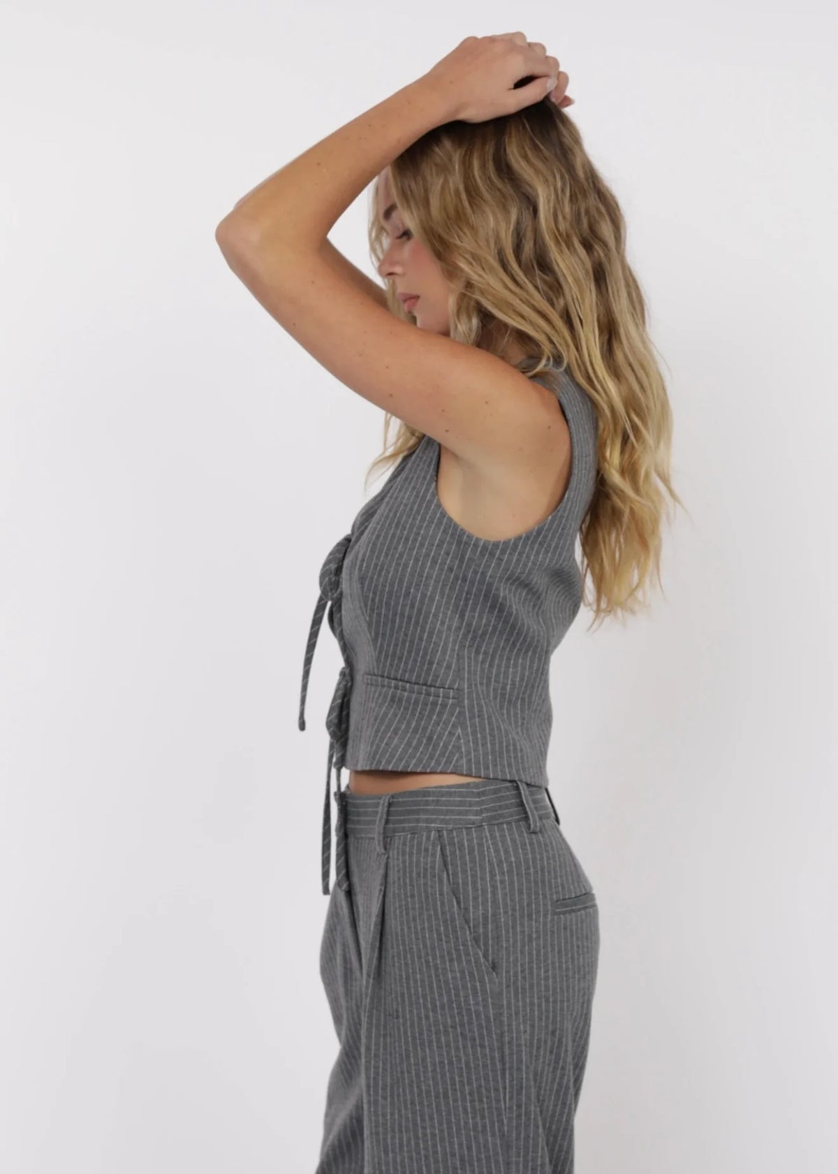 Day to Day Pinstripe Vest