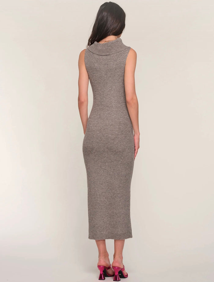 Cruz Cowl Neck Sweater Dress