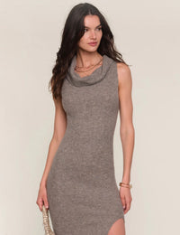 Cruz Cowl Neck Sweater Dress