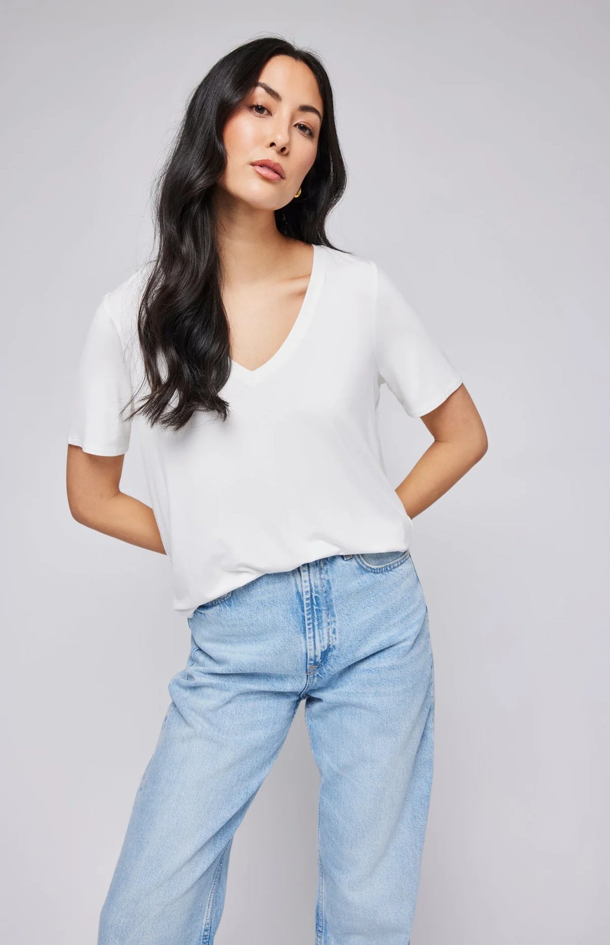 Lewis Top - White