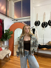 Eloise Plaid Shacket