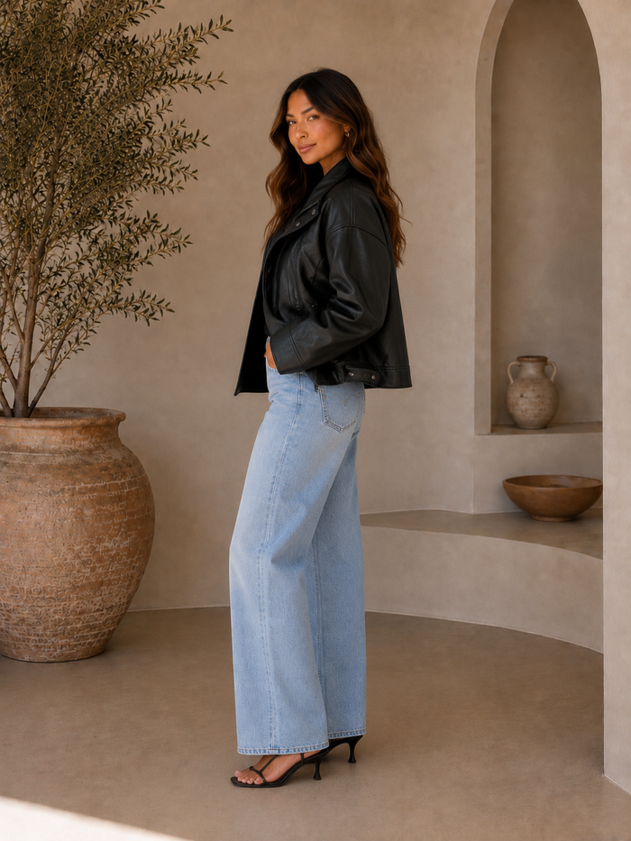 Sloane Vegan Leather Jacket