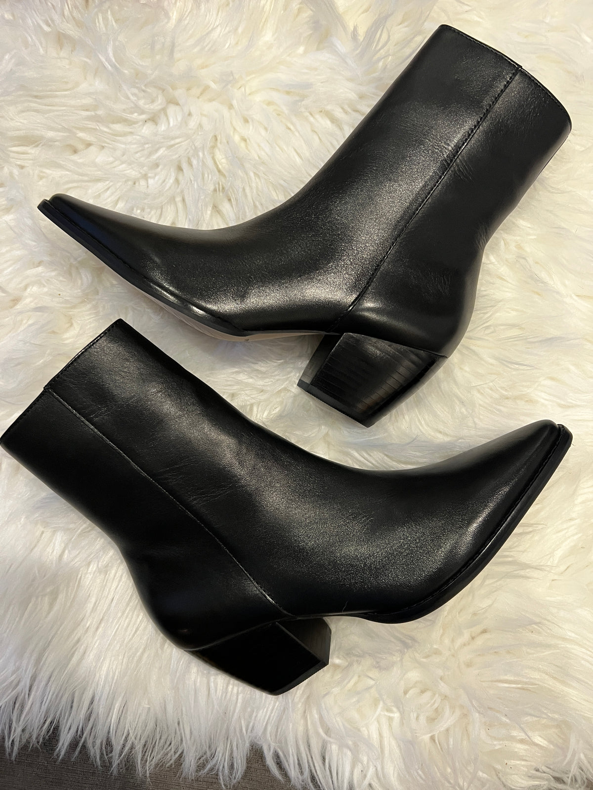 Matisse Caty Leather Bootie Smooth Black