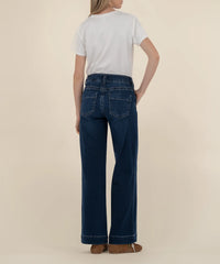 Meg High Rise Wide Leg-Dark