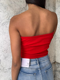 Marleigh Tube Top - Red