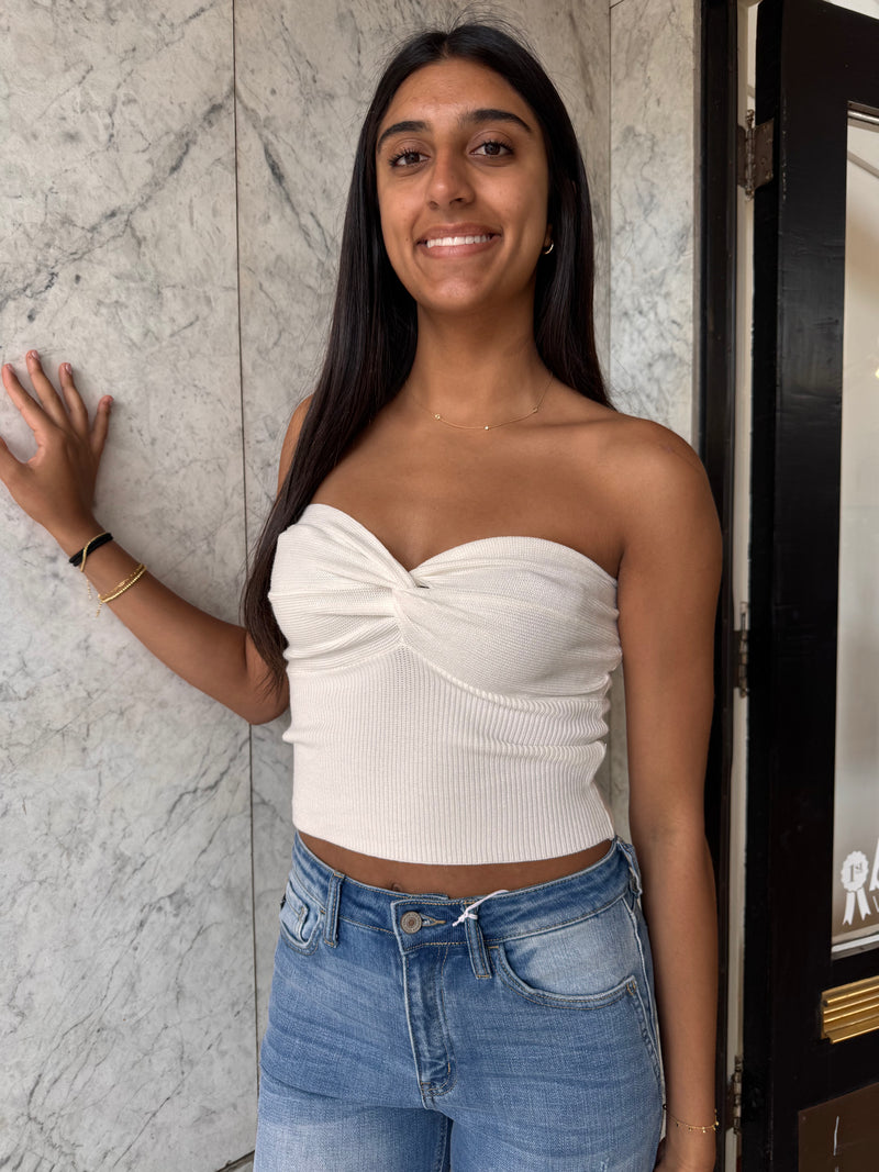 Marleigh Tube Top - White