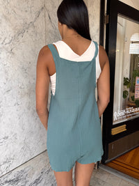 Keela Romper - Aqua