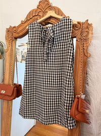 Jordan Gingham Mini Dress