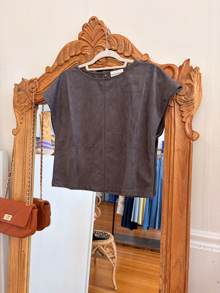 Selena Suede Tee