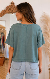 Kai Tee Shirt - Dark Teal