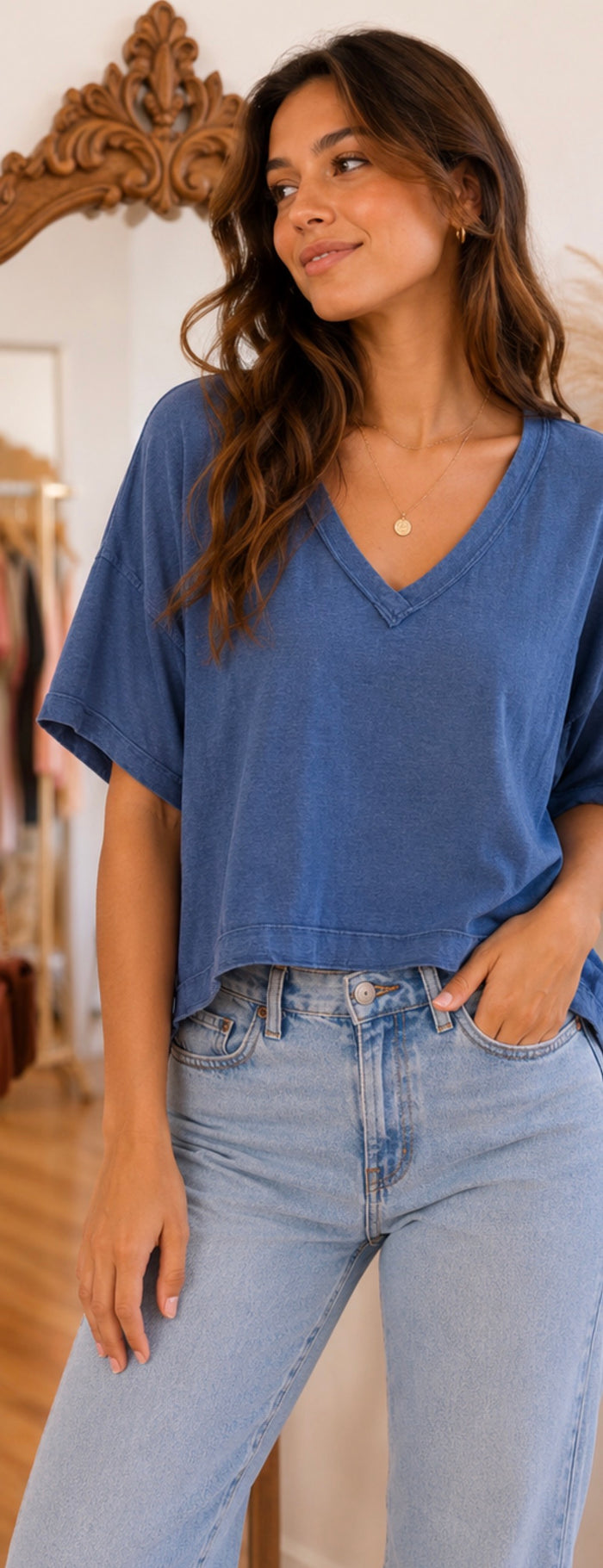 Kai Tee Shirt - Navy