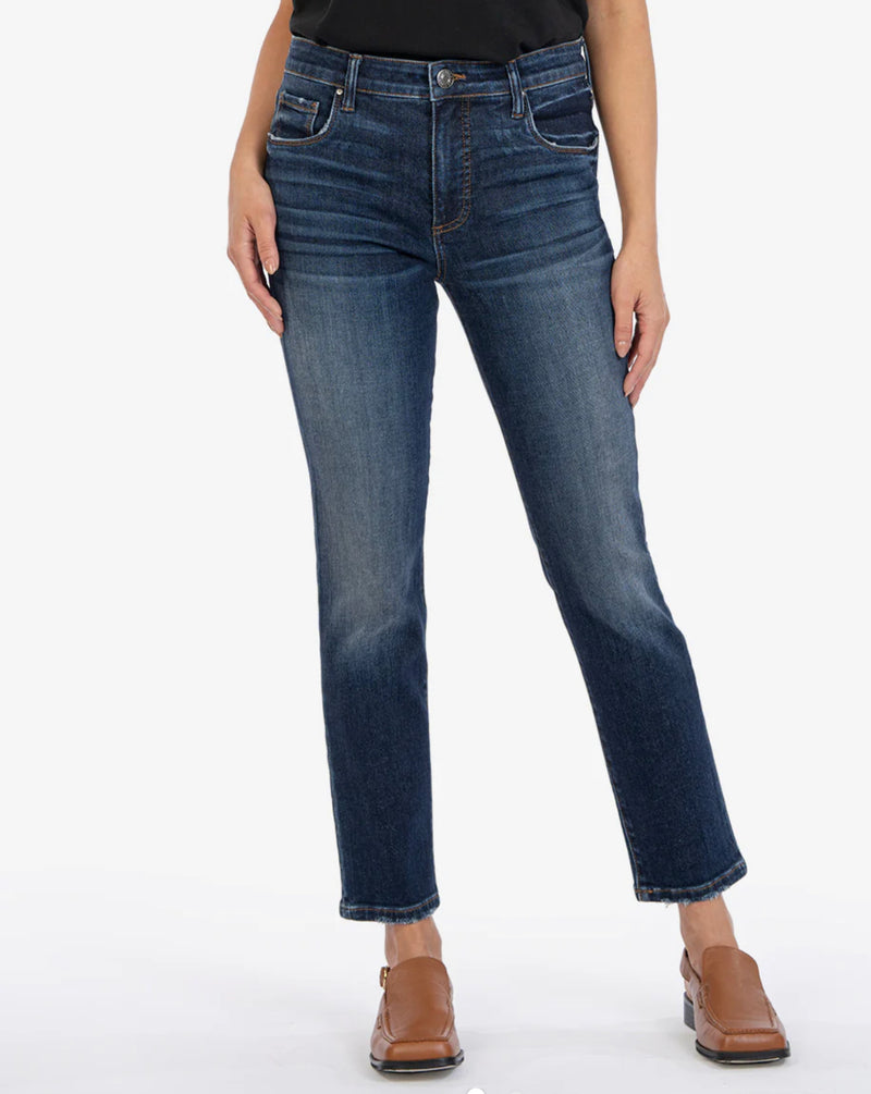 Reese Mid Rise Ab Fab Ankle Straight Leg - Enchantment