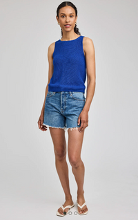 Kelsie knit top - Riviera