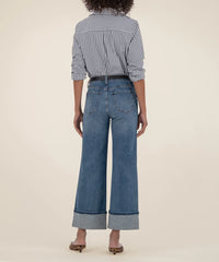 Meg High Rise Fab Ab Wide Leg
