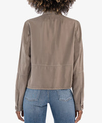 Zinnia Tencel Jacket - Gray