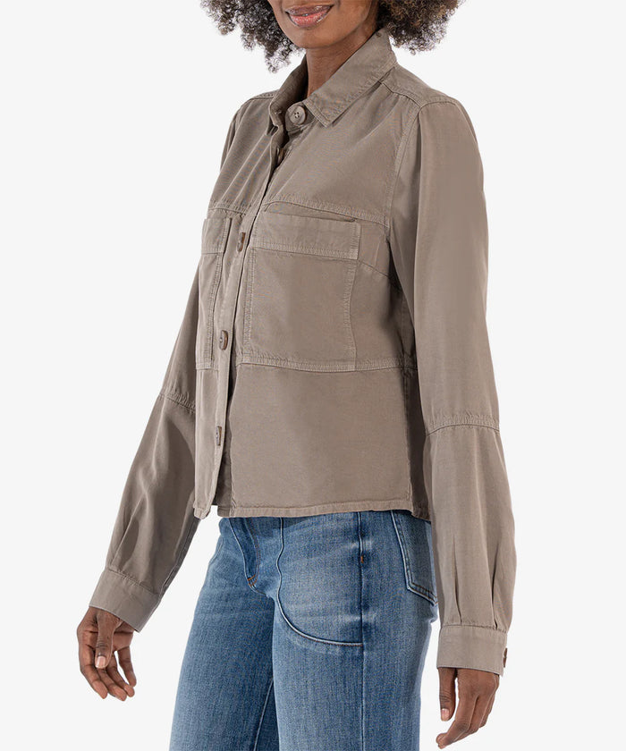 Zinnia Tencel Jacket - Gray