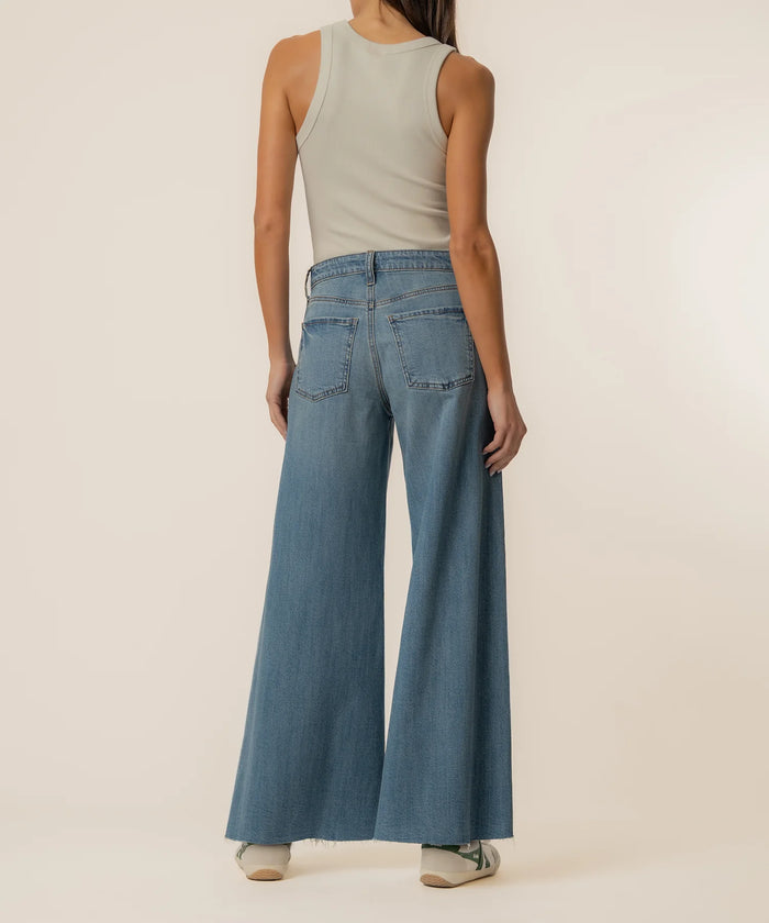 Blake High Rise Super Wide Leg - Wishfulness