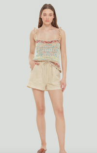 Chance Tencel Relaxed Shorts - Stone