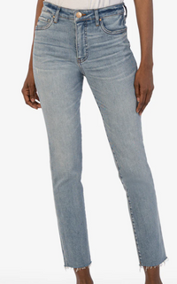 Reese Ankle Straight Jean - Circulated Wash