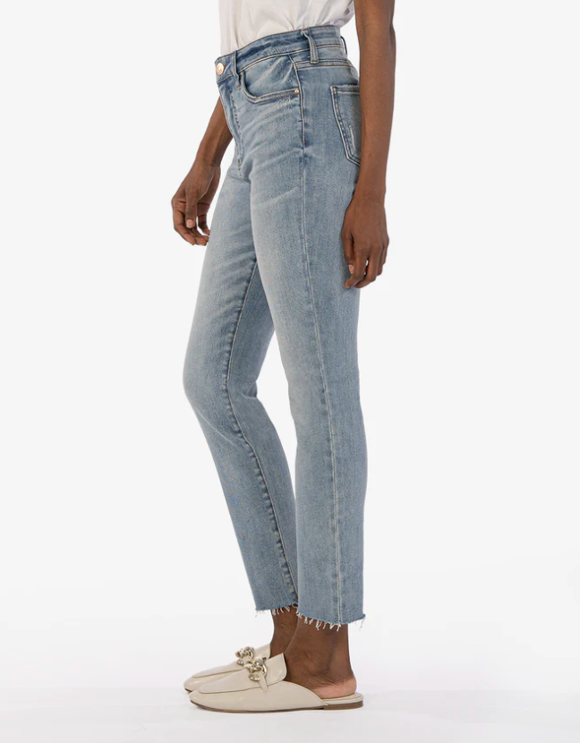 Reese Ankle Straight Jean - Circulated Wash