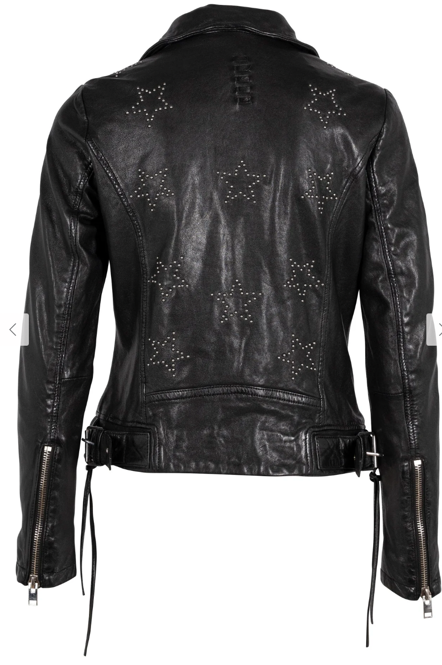 Wani Leather Jacket - Black
