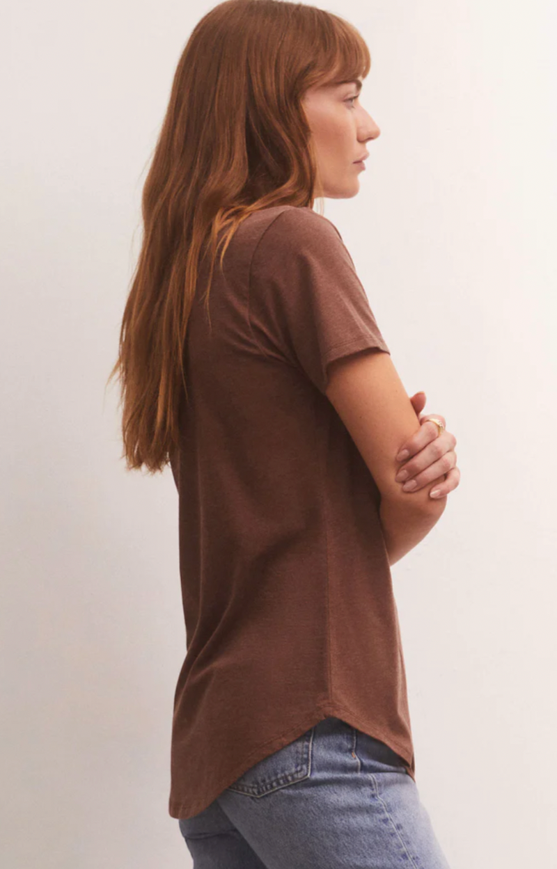The Pocket Tee - Rosewood