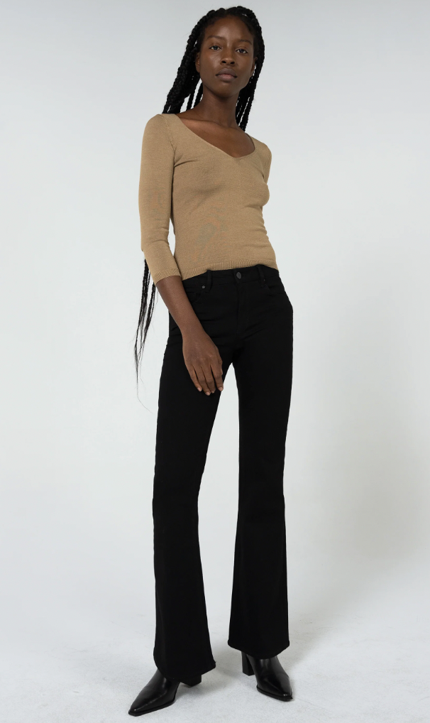 Janet Mid Rise Flare Jean