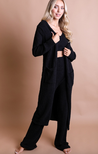 Dreamer Pajama Set - Black