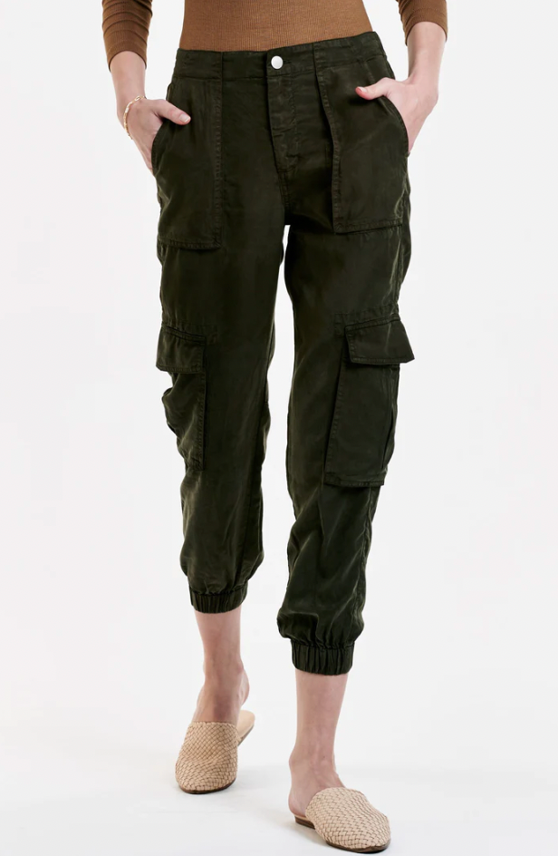 Sandy High Rise Ankle Trouser Pants