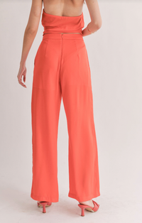 Dream Skies Pleated Wide Leg Pants