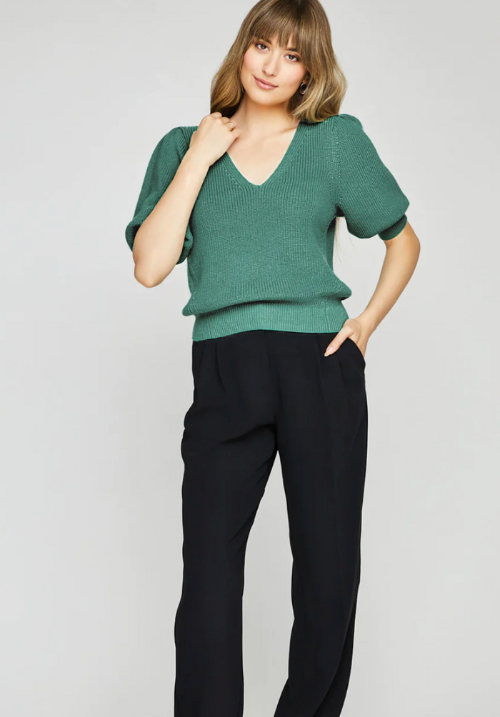 Phoebe Pullover - Spring Green