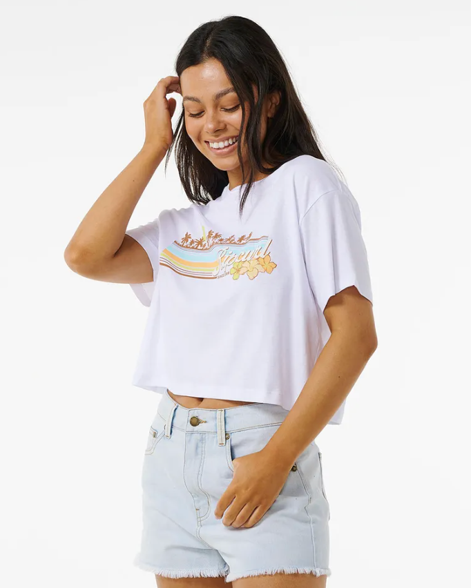 Sunset Crop Tee