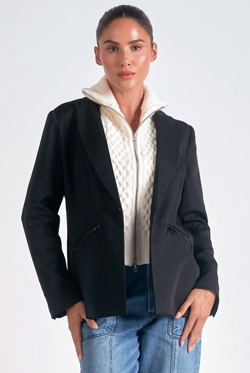 Celine Sweater Blazer