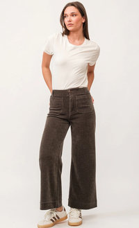 Audrey High Rise Wide Leg Pant