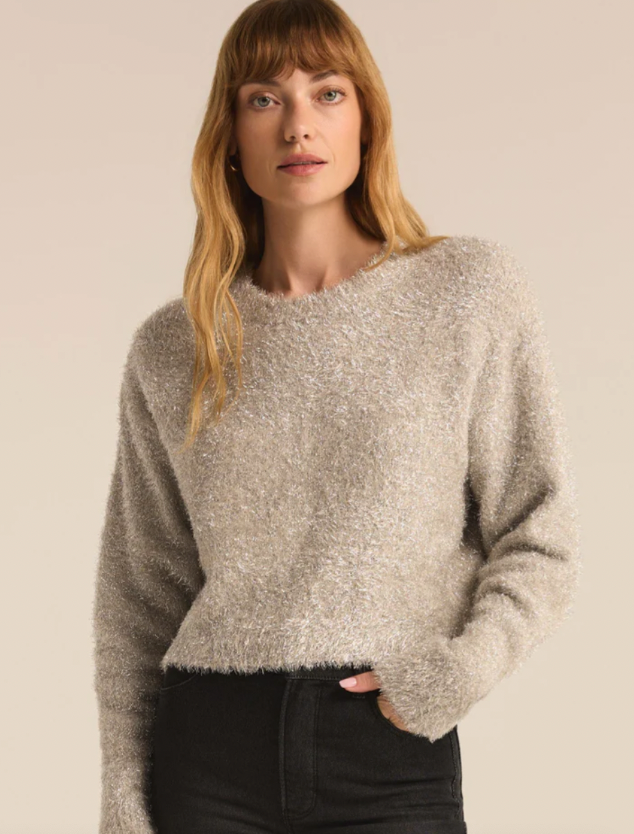 Tinseltown Cropped Sweater