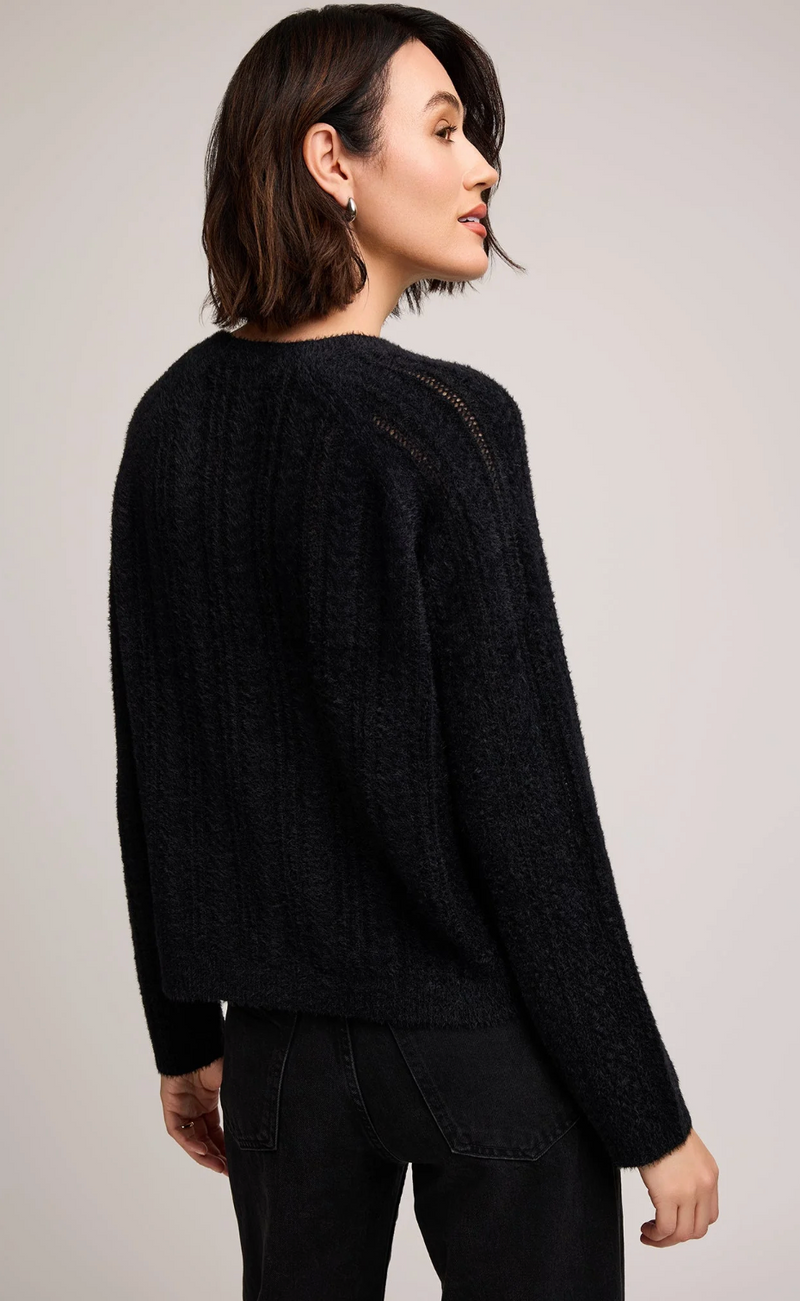 Cornelia Crewneck Sweater- Black