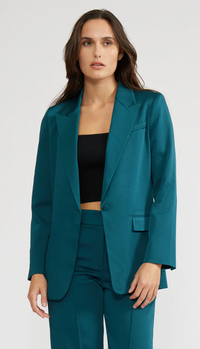 Krista Silky Blazer- Spuce