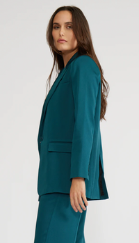 Krista Silky Blazer- Spuce