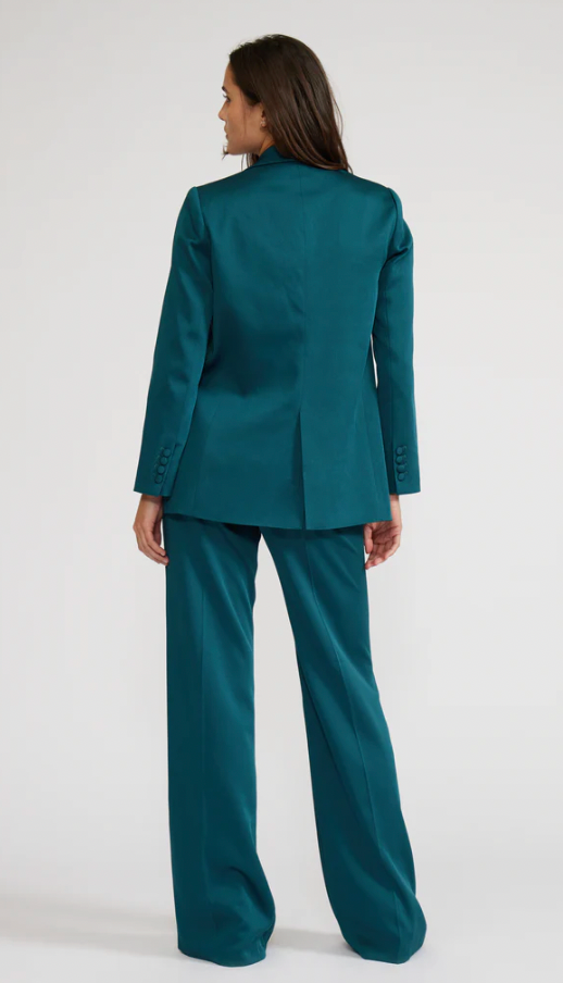 Krista Silky Blazer- Spuce