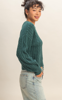 Sheri Cable Knit Sweater