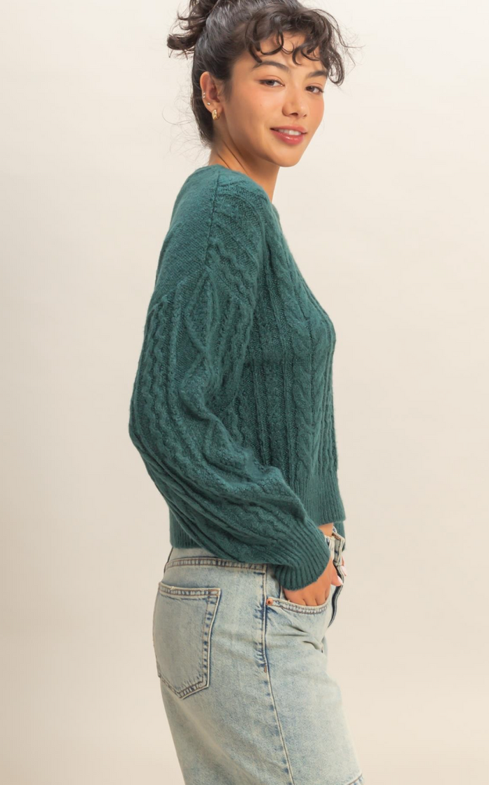 Sheri Cable Knit Sweater