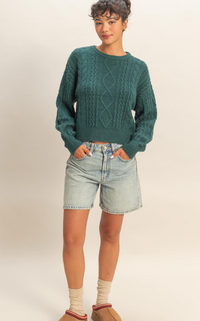 Sheri Cable Knit Sweater