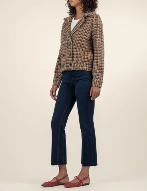 Aaliyah Houndstooth Jacket