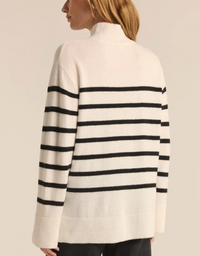 Fin Stripe Turtleneck Sweater