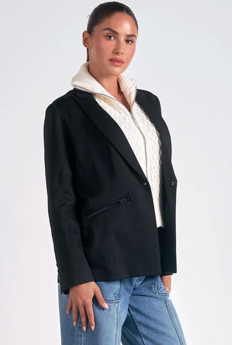 Celine Sweater Blazer