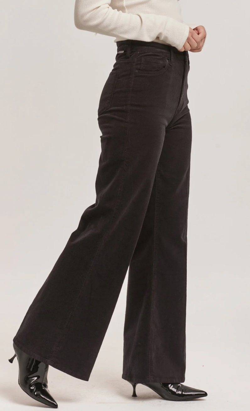 Fiona High Rise Corduroy Wide Leg Pants