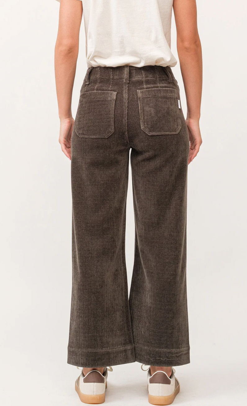 Audrey High Rise Wide Leg Pant