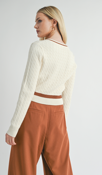 Lois Cable Sweater