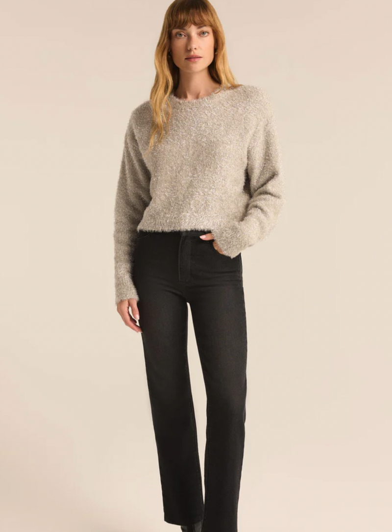 Tinseltown Cropped Sweater