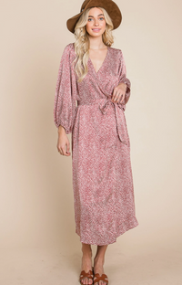 Celestine Wrap Maxi Dress